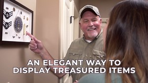 38x14 Shadow Box Black Beveled Display Picture Frame | 1.25 Inches Deep Real Wood Shadowbox Frame | UV Resistant Acrylic Plexiglass, Acid Free Backing and Hanging Hardware Included | Cameron Picture