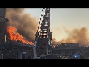 Back-to-back fires at Universal City apartment complex leaves families displaced