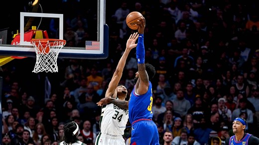 Jeff Green delivers a monster poster jam on Antetokounmpo