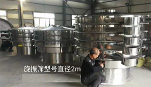 [Hot Item] Factory Powder Round Rotary Shaking Sieve / Vibrating Screen Sieve Machine