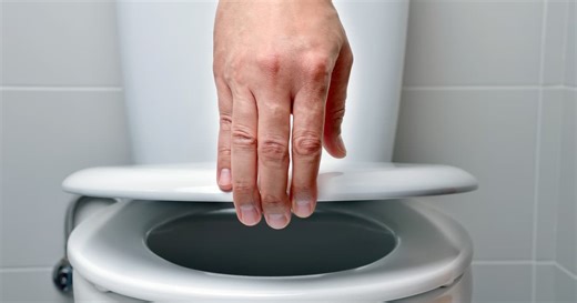 Toilet flush tests reveal just how nasty it is to leave the lid up