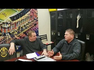 BILL FRALIC THE GENTILE GIANT WITH COACH BILL CHERPAK