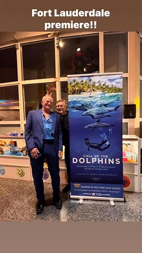 We had an amazing premiere for Call of the Dolphins at the Museum of Discovery and Science in Fort Lauderdale with members of the cast and crew! Go see it in IMAX 3D!!! | Call of the Dolphins