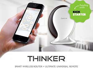 Thinker Next Generation Smartphone Universal Remote With IFTTT Support (video)