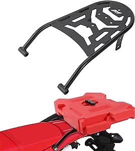 KEMIMOTO Rear Rack Compatible with CRF250L Luggage Storage Rack Carrier CRF250L CRF250M Rally Rear Tail Storage Rack Cargo Enduro CRF250M CRF250 Rally 2012-2017 2018 2019 2020 2021 2022 2023