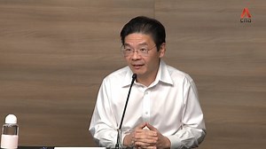 “There is no such magic solution as a two-week lockdown and then we are free from the virus. It will not happen,” Minister Lawrence Wong responds to views calling for drastic measures like a lockdown to deal with the COVID-19 outbreak here. | CNA