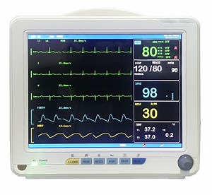[Hot Item] 6 PARA ECG, SpO2, NIBP, Temp, Resp, CO2 Multi Parameters Pdj 3000 Patient Monitor