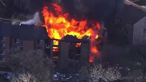 VIDEO:10 hospitalized, 100 displaced after apartment building explodes in Maryland