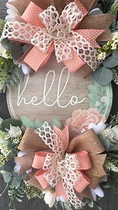 26K views · 149 reactions | Y'all are going to LOVE this new spring design by Coach Stacy. She used a UITC wing board with springy florals and stunningly simple "hello" sign plus a pop of color to make this one come together. Our Creative Coaching students are going to be getting this tutorial! | DecoExchange | Facebook