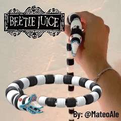 Beetlejuice Flexi Sandworm/Sandworm