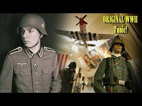 ORIGINAL German WW2 M42 Wehrmacht Tunic - REVIEW - History up Close! ( Had to Wear it )