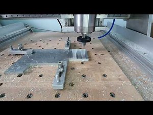 facing aluminium with wood router bit
