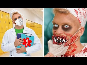 BOO! 🎃 HALLOWEEN COSTUMES DIY & MAKEUP IDEAS 🤡 Trick or Treat! Spook Your Friends by 123 GO!