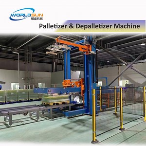 [Hot Item] Automatic Bottle & Can Palletizer and Depalletizer Machine/Depalletizing Machine, De-Palletizer