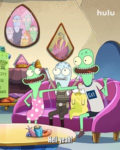 19K views · 300 reactions | This season do be bussin, as we say. #SolarOpposites returns with an all new season this Monday on Hulu. | Solar Opposites | Facebook