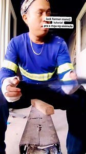 ganito lng ang pg dubla ng lock former #fabricator #tutorial #hvac #ductwork #followersreelsfypシ゚viralシfypシ゚viralシ | Alberto Luis