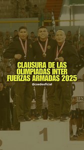 20K views · 213 reactions | ¡El Ejército del Perú se coronó CAMPEÓN ABSOLUTO en las Olimpiadas Inter Fuerzas Armadas 2025! ️ Desde la pista de atletismo hasta el coliseo de combate, demostraron fuerza, técnica y espíritu indomable. ¡Disciplina, entrega y victoria en cada prueba!  #EjercitoDelPeru #CampeonesAbsolutos #PeruPride #DisciplinaYVictoria #FuerzasArmadas #OrgulloNacional | Comando de Educación y Doctrina del Ejército - COEDE | Facebook