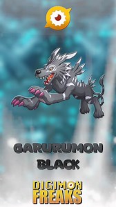 3.6K views · 86 reactions | Nuevo #YoutubeShorts #ConociendoA #GarurumonBlack el #Digimon #Garurumon de atributo virus. #Digianalizador #BlackGarurumon | Digimon Freaks | Facebook