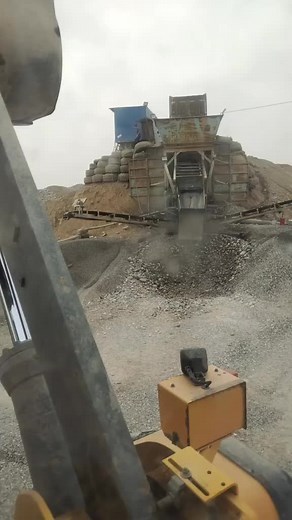 Heavy Machinery in Action at Construction Site