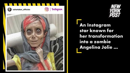 Instagram star ‘Zombie Angelina Jolie’ gets 10 years in Iranian prison