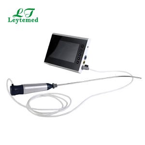 [Hot Item] Ltev13 Portable Flexible Reusable Blades Laryngoscope Video with 7inches Monitor