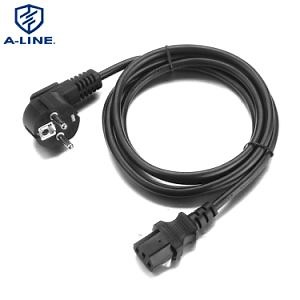 [Hot Item] European 3 Pins Computer Power Cord Factory with C13 Connector