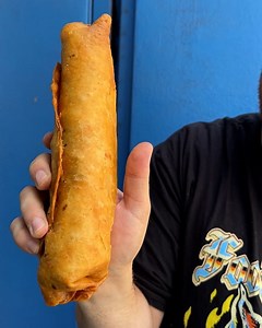 Size definitely matters when it comes to this big-ass breakfast flauta 🔥 | Foodbeast