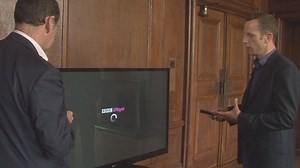 YouView: Chief Executive Richard Halton gives a demo