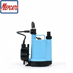 [Hot Item] Residual Dewatering Portable Electric Domestic Plastic Centrifugal Submerged Water Drainage Pump with Sensor Float Switch for Floor Sump Tank Basement Pompe