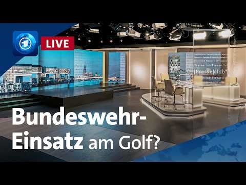 Gefährliche Mission: Was bringt ein Bundeswehr-Einsatz am Golf? | Presseclub