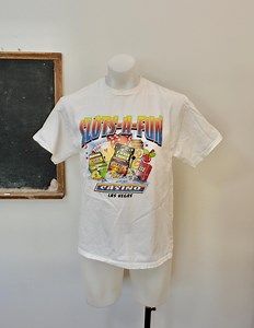 Vintage SLOTS-A-FUN T-shirt Size Large Las Vegas Made in Usa - Etsy