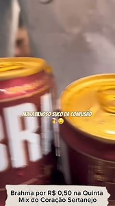 Quem aí também ama o suco da confusão ?  Hoje é dia de beber Brahma Duplo Malte por 0,50 centavos , bora?  ️ Reserve sua mesa gratuitamente no link da Bio!  R$11,00 até 23h, após R$22,00  R$27,50 até 23h, após R$44,00 Av. Atlântica, 4095 - Interlagos, SP (11) 99898-3963 #promoção #cerveja #brahma #balada #coraçãosertanejo | Coração Sertanejo | Facebook