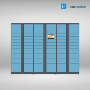 [Hot Item] Ubox0007 - Outdoor Intelligent Electronic Logistic Smart Parcel Storage Lockers for Storage