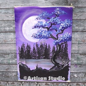 AMAZING LANDSCAPE - Acrylic Abstract Painting on Canvas | MYS Art