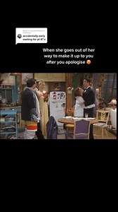 Reply to @oliviaawillliamss Im going commando too #friends #viral #fyp #newyork #argue #shesmad #nicks #sweats #silenttreatment #commando #dress #hot | Friends TV Lovers