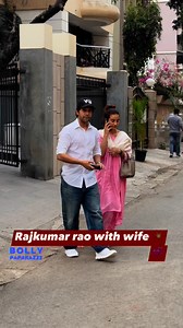22K views · 84 reactions | Rajkumar rao with wife snap at bandra. #rajkumarrao #bollypaparazzi #bollywood #reels #bollywoodnews #reelsviralfb #reelsfb #reelslovers #viewers #trending | Bolly Paparazzi | Facebook