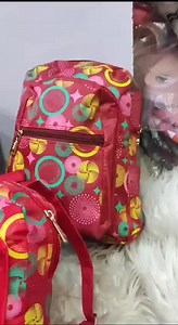 *Backpack Sale*  High Quality Backpack for Girls   Beautiful Deaign  Good Quality  Material : Parachute  *Front Pocket*  *WATCH VIDEO*  Inside Pocket (Price Just *Rs. 800/-* Only) | Shah Fabrics | Facebook