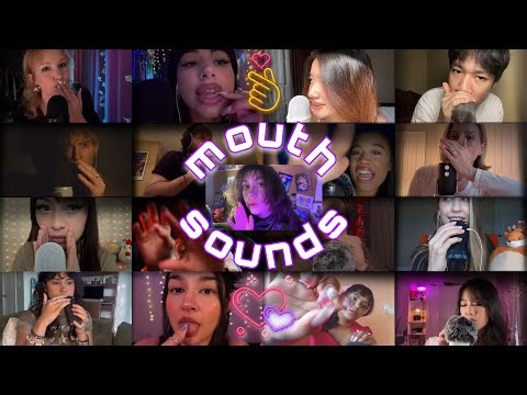 ASMR The Best Mouth Sounds Compilation Posted Today 💋