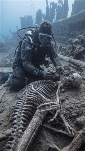 Mermaid Skeleton Found in Underwater Cave in Caribbean