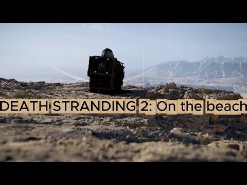 QD-OLED HP OMEN Transcend 32'' 4k 240hz Monitor + PS5 PRO Gameplay | DEATH STRANDING 2 On the beach