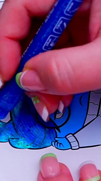 Coloring Joy & Sadness | Inside Out Art Drawing