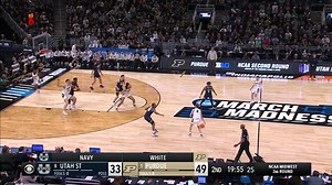 Purdue DOMINATES Utah State and advances to the Sweet 16 🚂 #MarchMadness | March Madness Men's Basketball