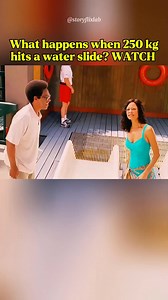 32K views · 523 reactions | No one expected a simple water slide to turn into a full-blown rocket launch. But the moment she sat down, everything — including gravity — went completely off script. Watch how one slide ride instantly became the most chaotic moment in the entire water park. #FunnyStoryTime #ComedyReels #TrendingVideos #MovieStyleNarration | StoryFlix Lab | Facebook