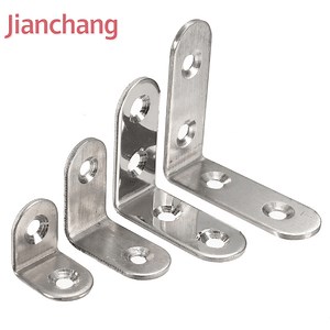 [Hot Item] Stainless Steel Right Angle Corner Code L Shape Wall Mount Shelf Support Angle Corner Bracket