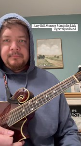 Easy Bill Monroe Mandolin Lick try this one sometime! Works for backup, fills, or could be used in lead playing! #gravelyardband #thegravelyard #arkansasbluegrass #bluegrass #bluegrassmusic #mandolin #lesson #licks | The Gravel Yard