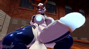 Beach Babe Furry Expansion - Huge Tits, Ass and Dick - VRChat ERP