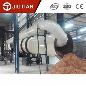 [Hot Item] Low Price Coconut Coir Pith Roller Dryer Machine, Coconut Fiber Palm Fiber Rotary Drum Dryer