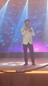 LOOK: Singer-songwriter Mark Carpio performs his rendition of Kenny Rogers' "Through The Years" here in Nation Builders and Mosliv Awards 2024. This is the 7th edition of the said award giving body in the industry. #LettersAndMusic #SoundtripNgBayan | Letters and Music