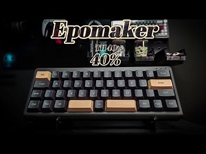 EL Teclado PERFECTO ? Vale la pena el teclado epomaker th40 40%