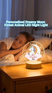 21 reactions · 3 comments |  This Personalized Moon Animal LED Night Light makes bedtime enchanting!  Add your child's name for a sweet touch.  A perfect birthday or baby shower gift! | Callie Gifts | Facebook